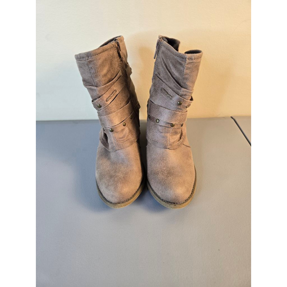 Women's SO Taupe Ankle Boots & Booties Size 6 - Picture 2 of 9